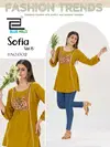 Sofia Vol 15 By Blue Hills Rayon Ladies Short Top Wholesale Price In Surat
